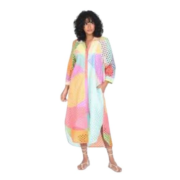 Anthropologie Dresses & Skirts - NWT Anthropologie Conditions Apply Long Sleeves Dozaria Shirt Dress Topper XS